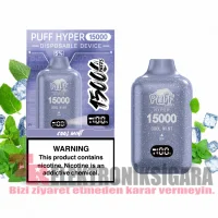 Pufftech Hyper 15000 Puff Bar %5 Nikotin Cool Mint