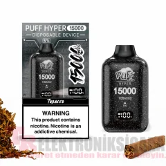 Pufftech Hyper 15000 Puff Bar %5 Nikotin Tobacco