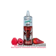 Saltica Cyberpunk 12000 Puff Bar 50mg Nikotin Raspberry Strawberry