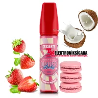 Dinner Lady Strawberry Macaroon 60ml Premium Likit
