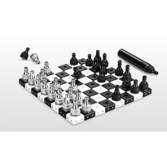 KIZOKU Satranç Serisi 510 Drip Tip Silver