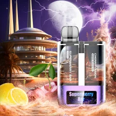 Super Merry 25.000 Puff Bar %5 Nikotin Cherry Lemon