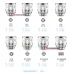 Vaporesso Gt2/Gt4/Gt8/Mesh Coil 3'lü paket