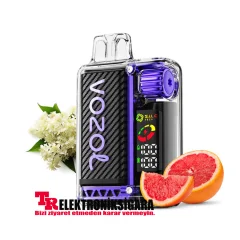 Vozol Vista 20000 Puff Bar %5 Nikotin Elderflower Grapefruit