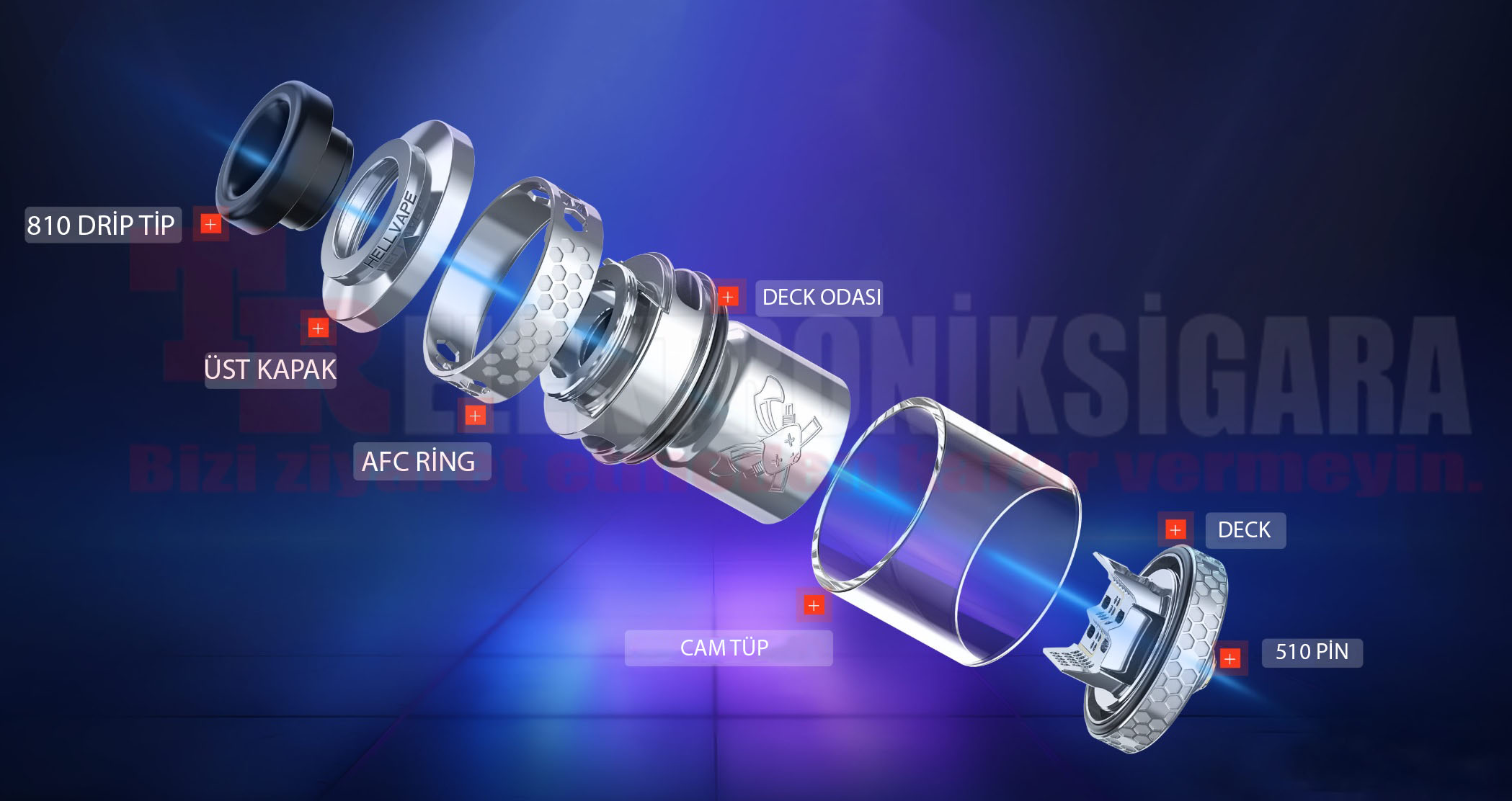 HellVape Dead Rabbit 4 RTA Tank Atomizer