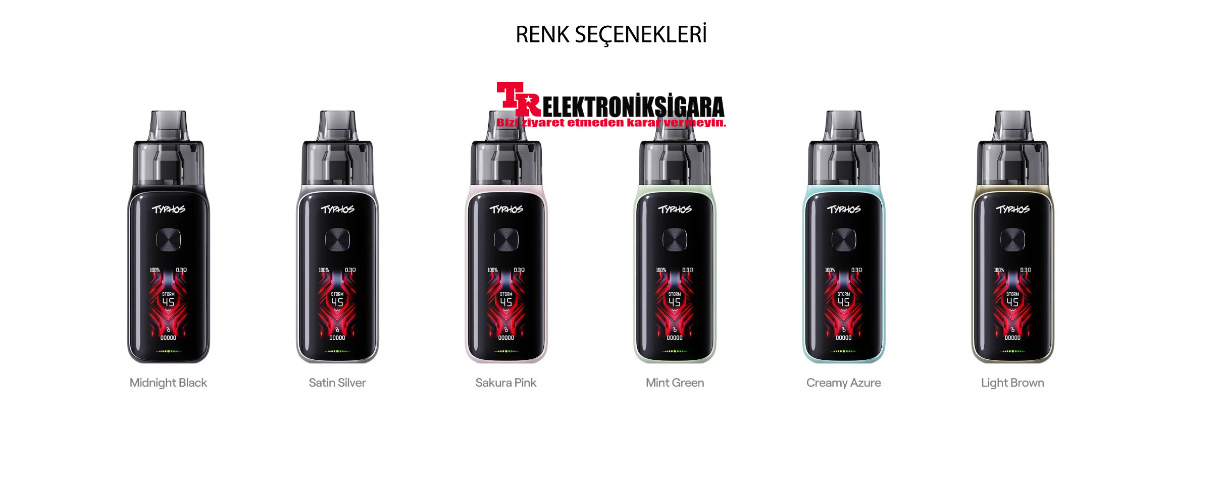 Uwell Typhos Pro 45W Pod Mod Elektronik Sigara