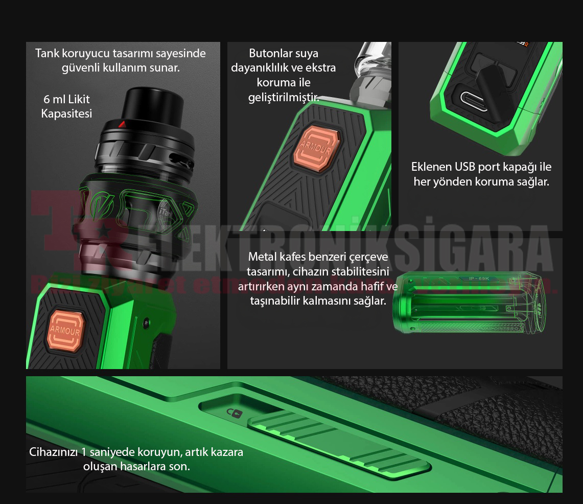 Vaporesso Armour Ultra 100W Kit 5500mAh